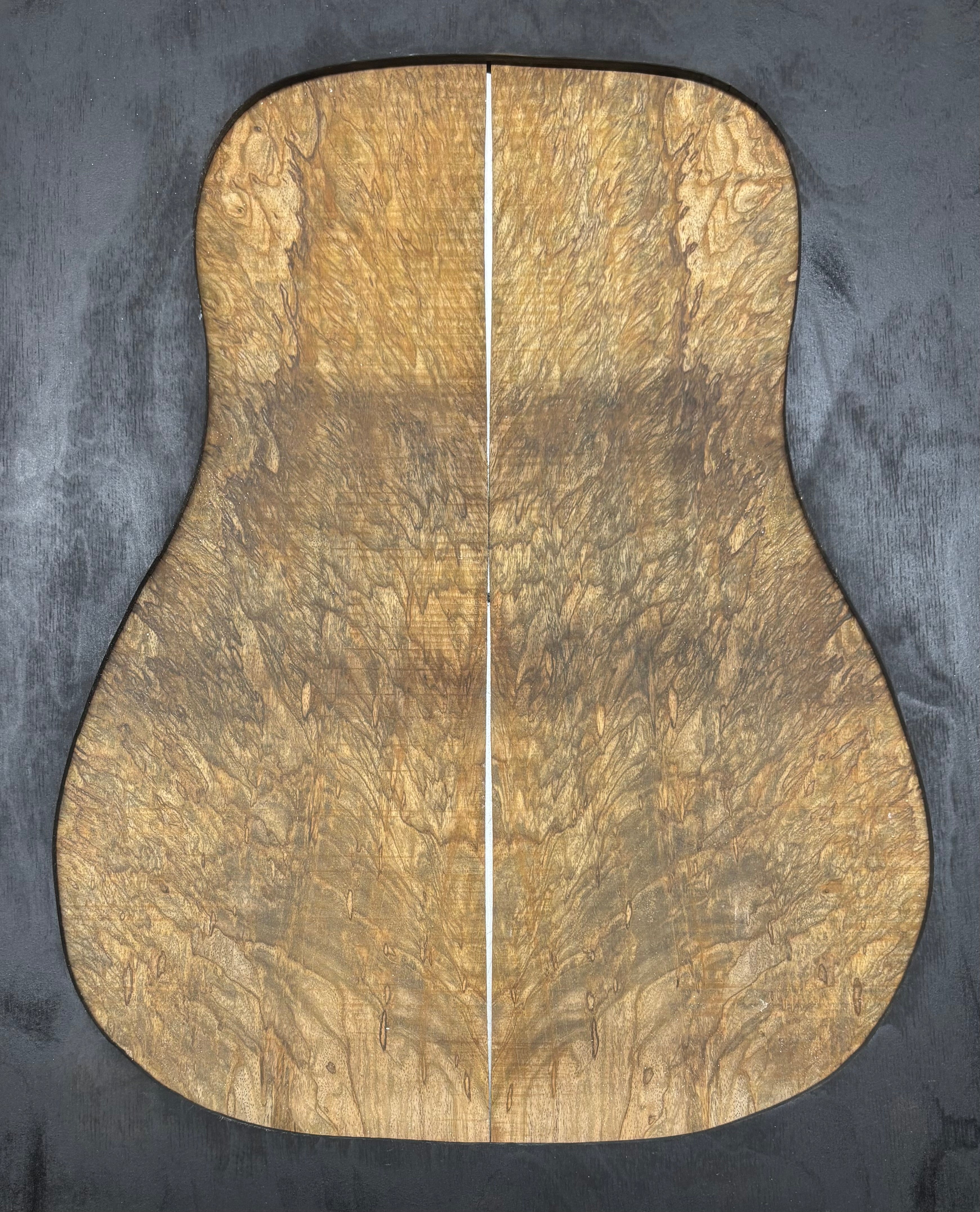 Figured Flame Mango Dreadnought Guitar Back and Side Set #138 - Exotic Wood Zone