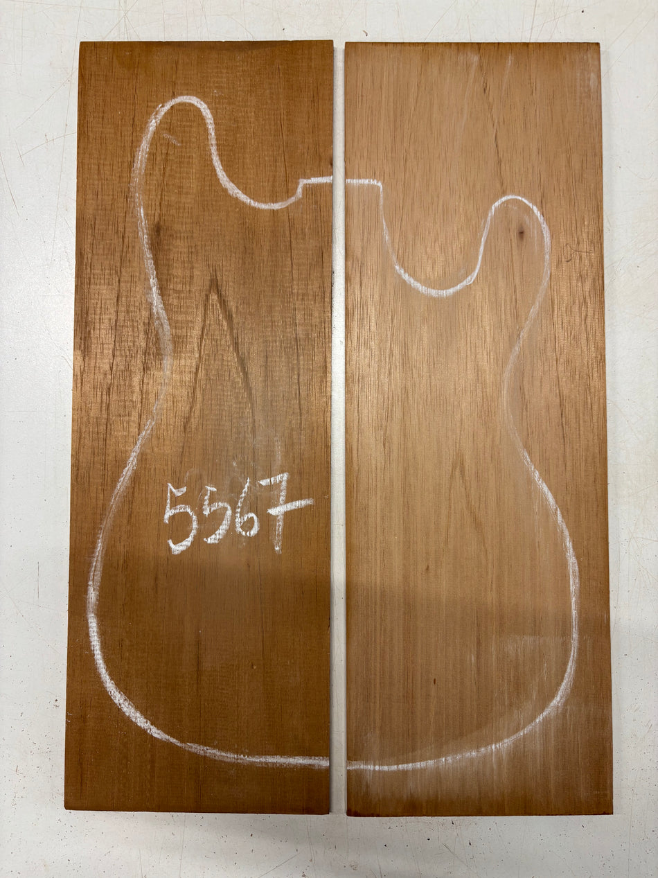 Spanish Cedar Guitar Drop Top 21" x 7-1/8" x 1/4" #5567