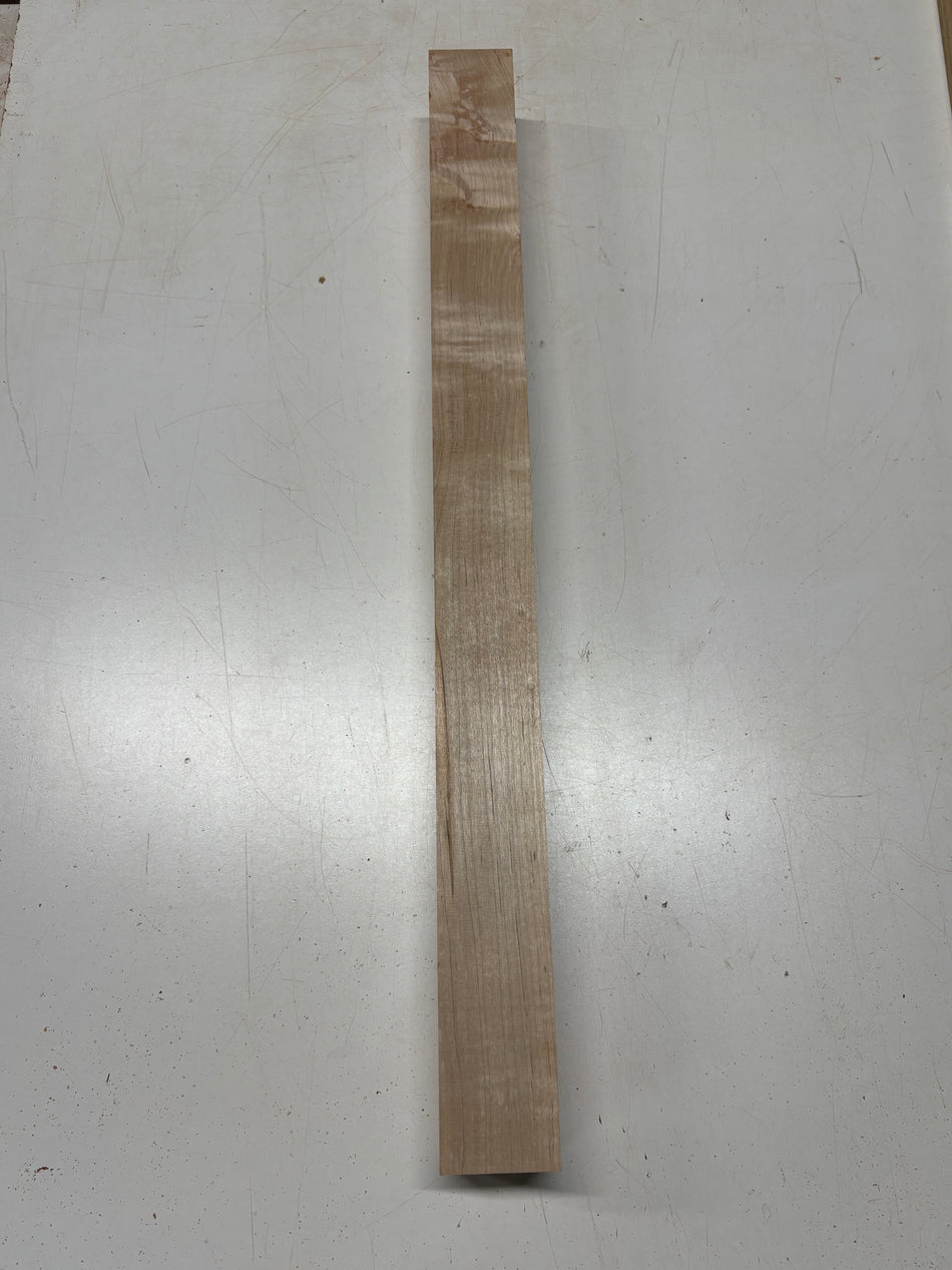 1 Piece, Ambrosia Maple Turning Wood Blank 30"x2-1/2"x2-1/2"#7247