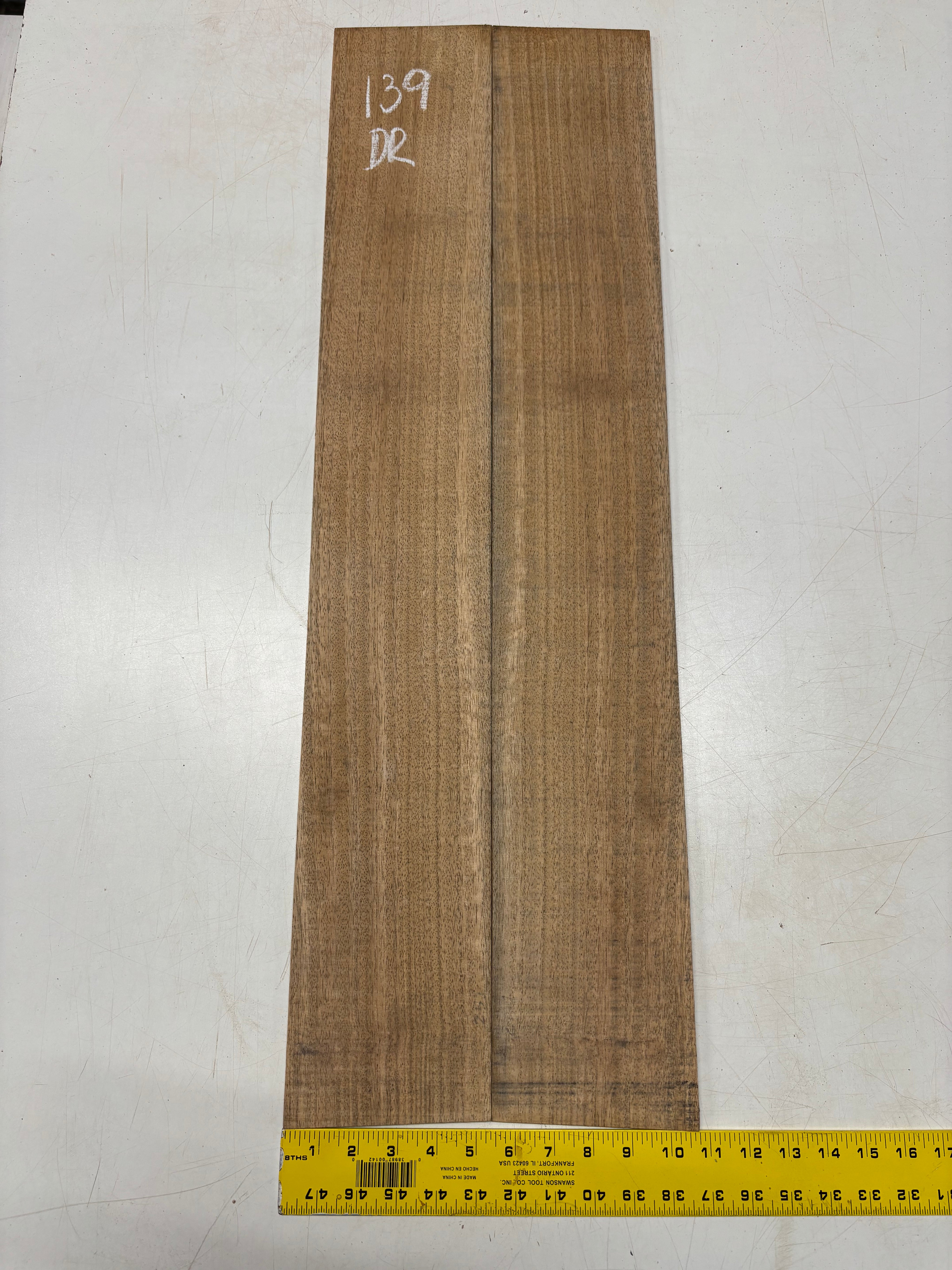 Figured Flame Mango Dreadnought Guitar Back and Side Set #139 - Exotic Wood Zone