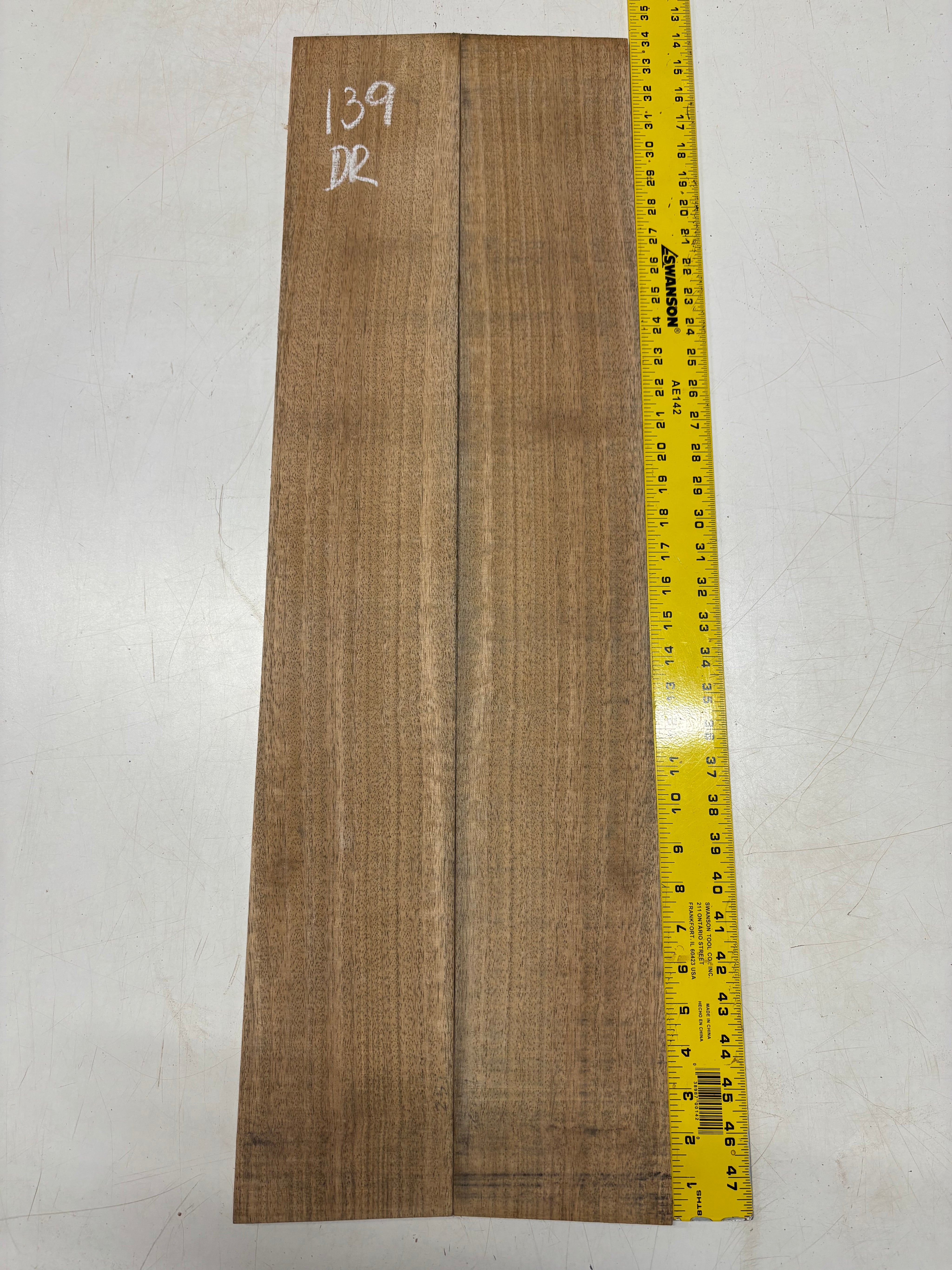 Figured Flame Mango Dreadnought Guitar Back and Side Set #139 - Exotic Wood Zone