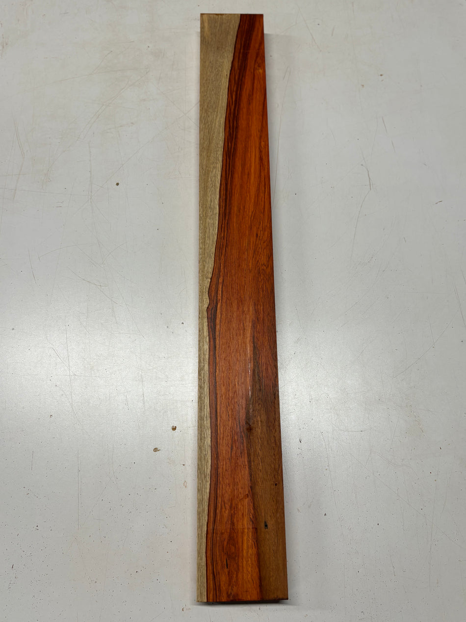 1 Piece, Padauk Lumber Board Blank 36"x4-3/8"x1-5/8"#7250