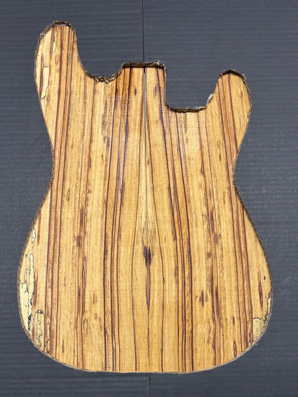 Tapas abatibles para guitarra Bocote Bookmatched 21" x 7" x 1/4"