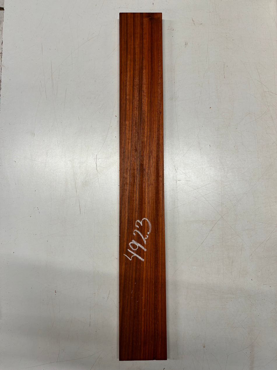 1 Piece, Padauk, Guitar Neck blank. 32" x 4-1/8" x 7/8"#4923