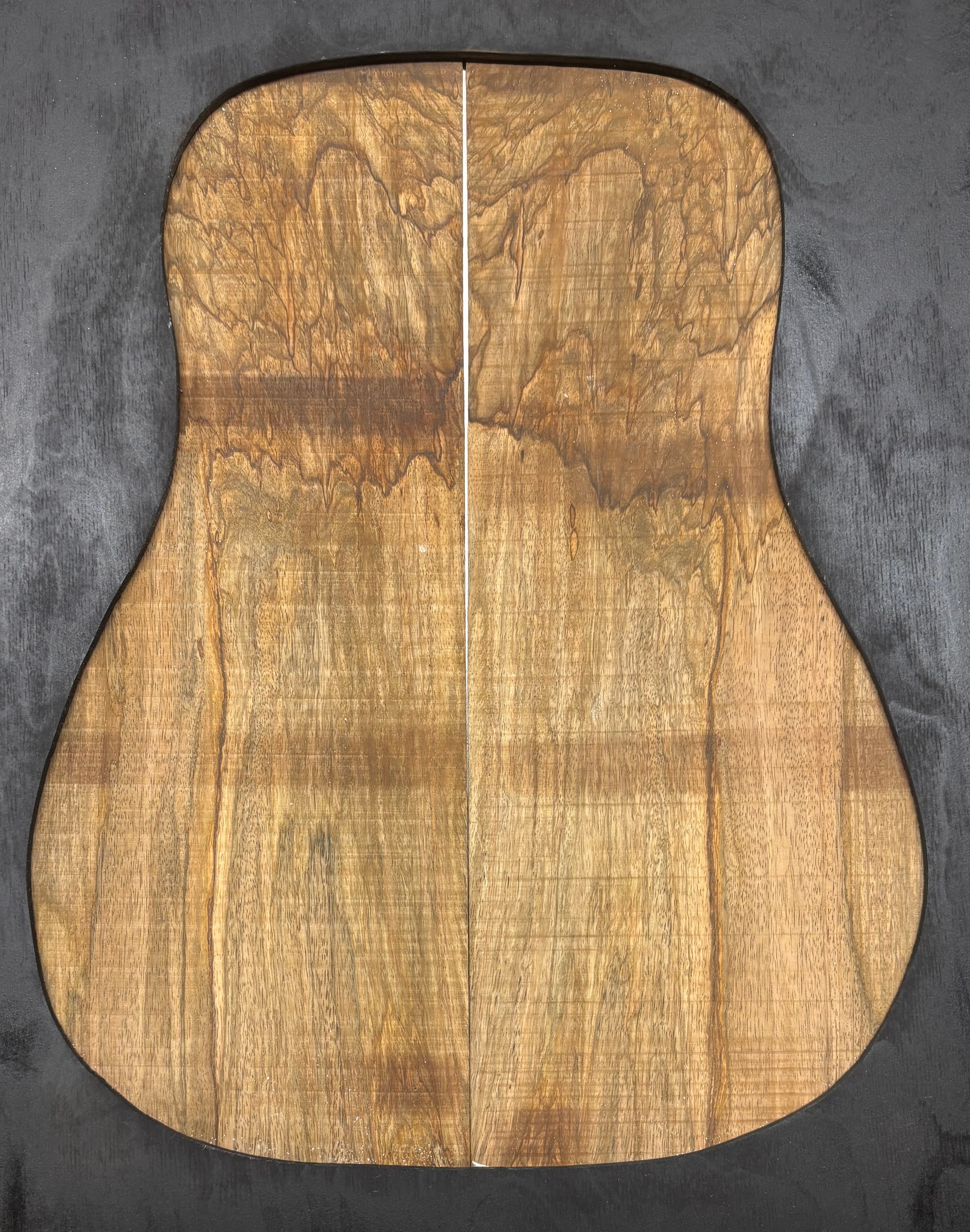 Figured Flame Mango Dreadnought Guitar Back and Side Set #141 - Exotic Wood Zone