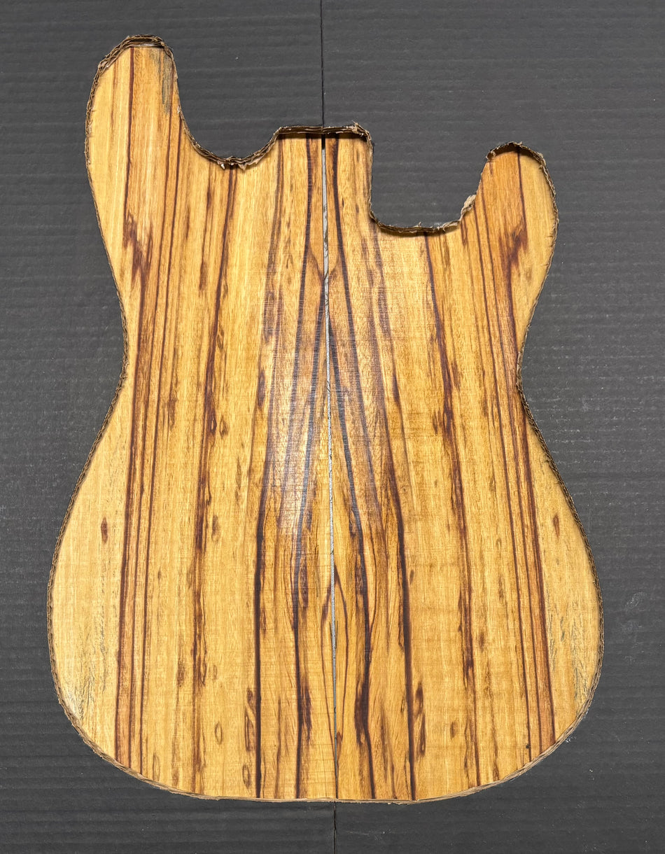 Tapas abatibles para guitarra Bocote Bookmatched 21" x 7" x 1/4"