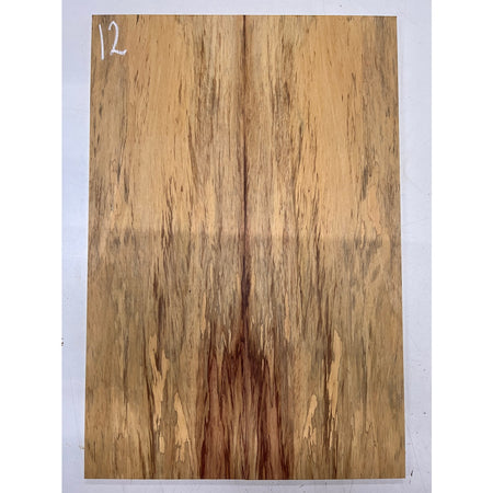 Spalted Tamarind Bookmatched Guitar Drop Tops 21" x 7-1/4" x 1/4" #12 - Exotic Wood Zone - Buy online Across USA 