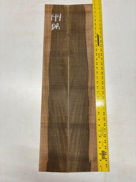 Figured Flame Mango Dreadnought Guitar Back and Side Set #144 - Exotic Wood Zone