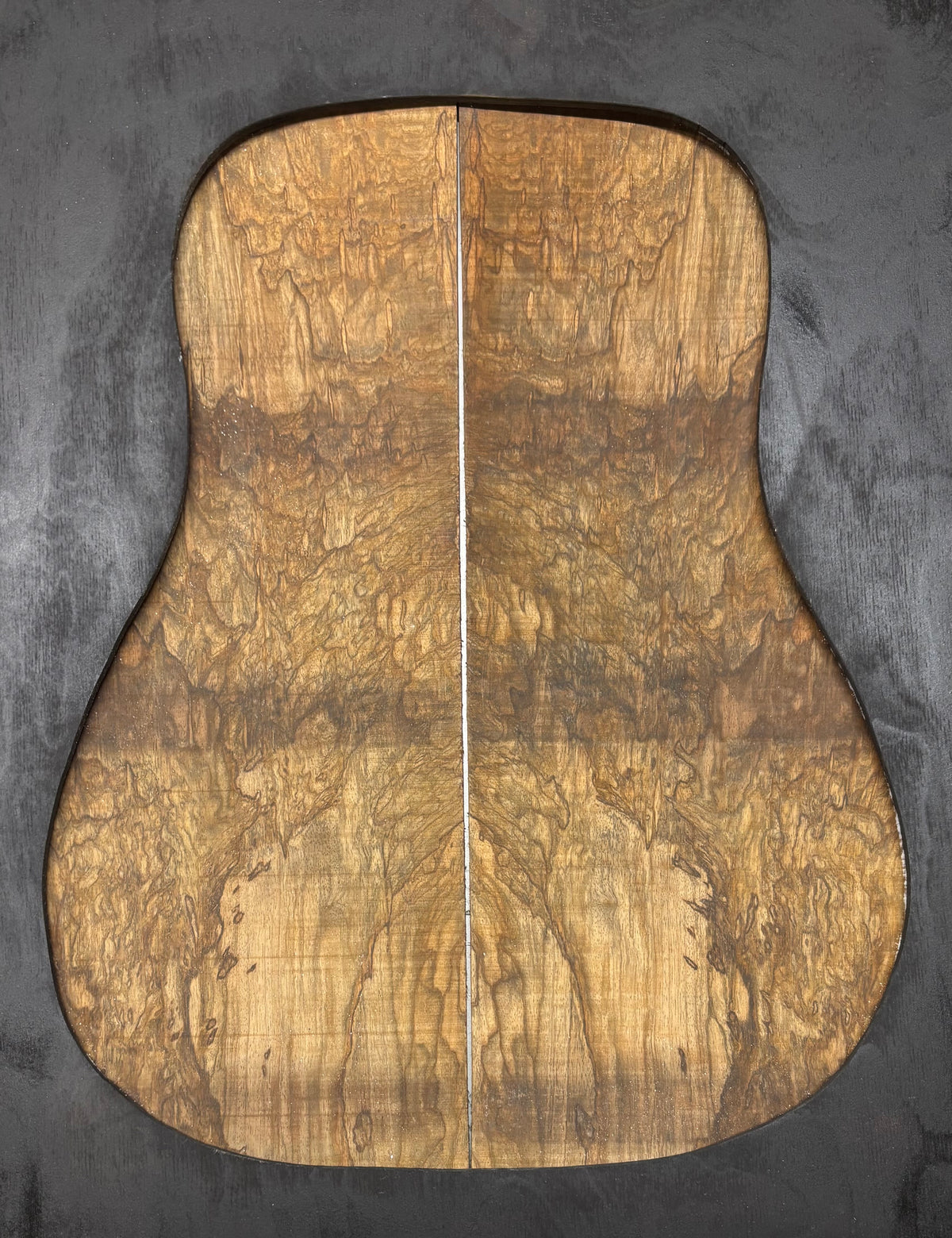 Figured Flame Mango Dreadnought Guitar Back and Side Set #145 - Exotic Wood Zone