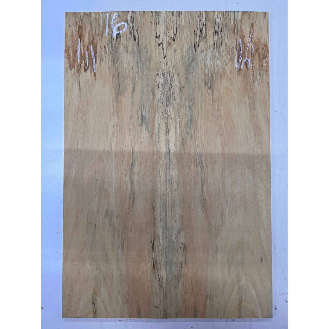 Spalted Tamarind Bookmatched Guitar Drop Tops 21" x 7-1/4" x 1/4" #16 - Exotic Wood Zone - Buy online Across USA 