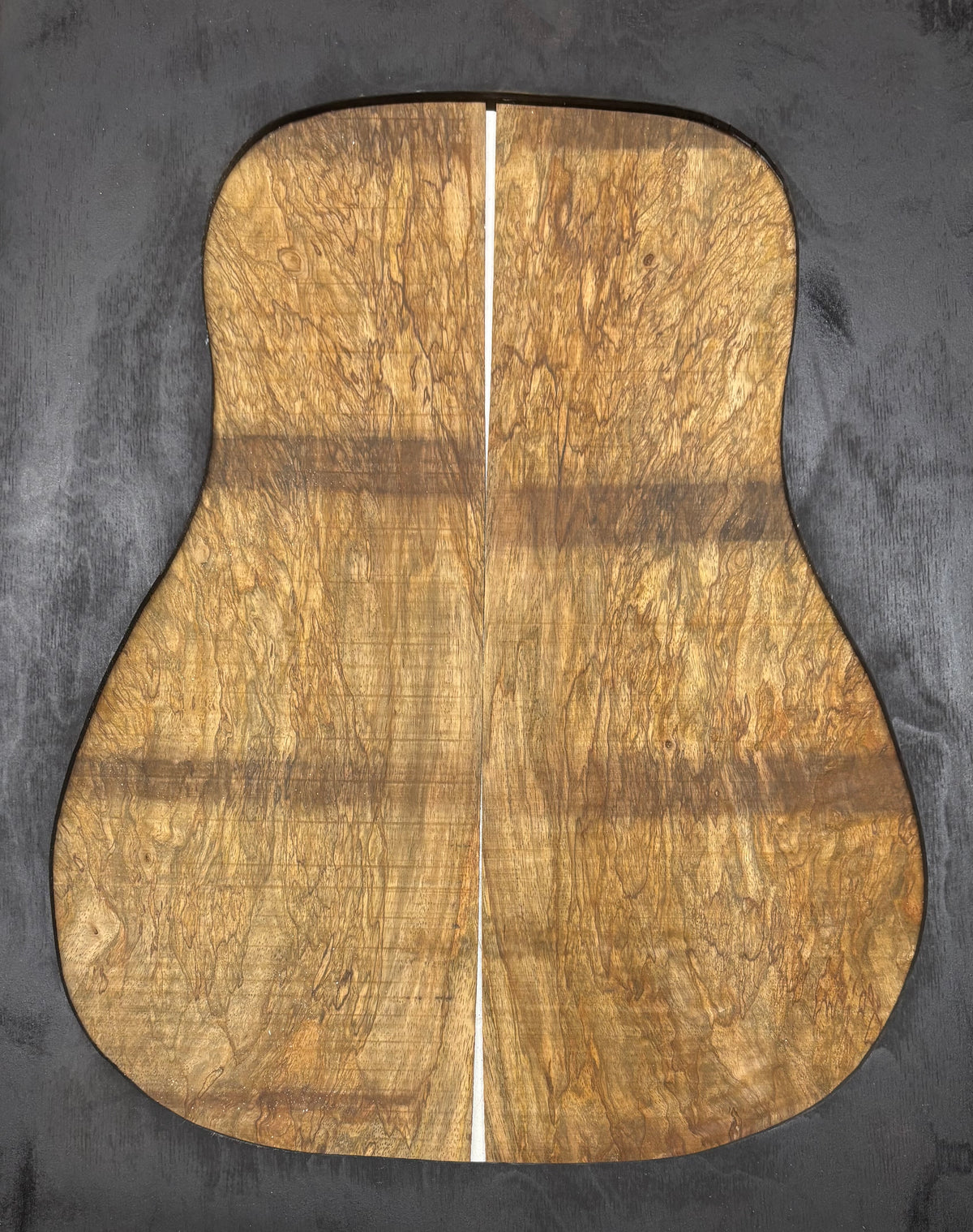 Figured Flame Mango Dreadnought Guitar Back and Side Set #146 - Exotic Wood Zone