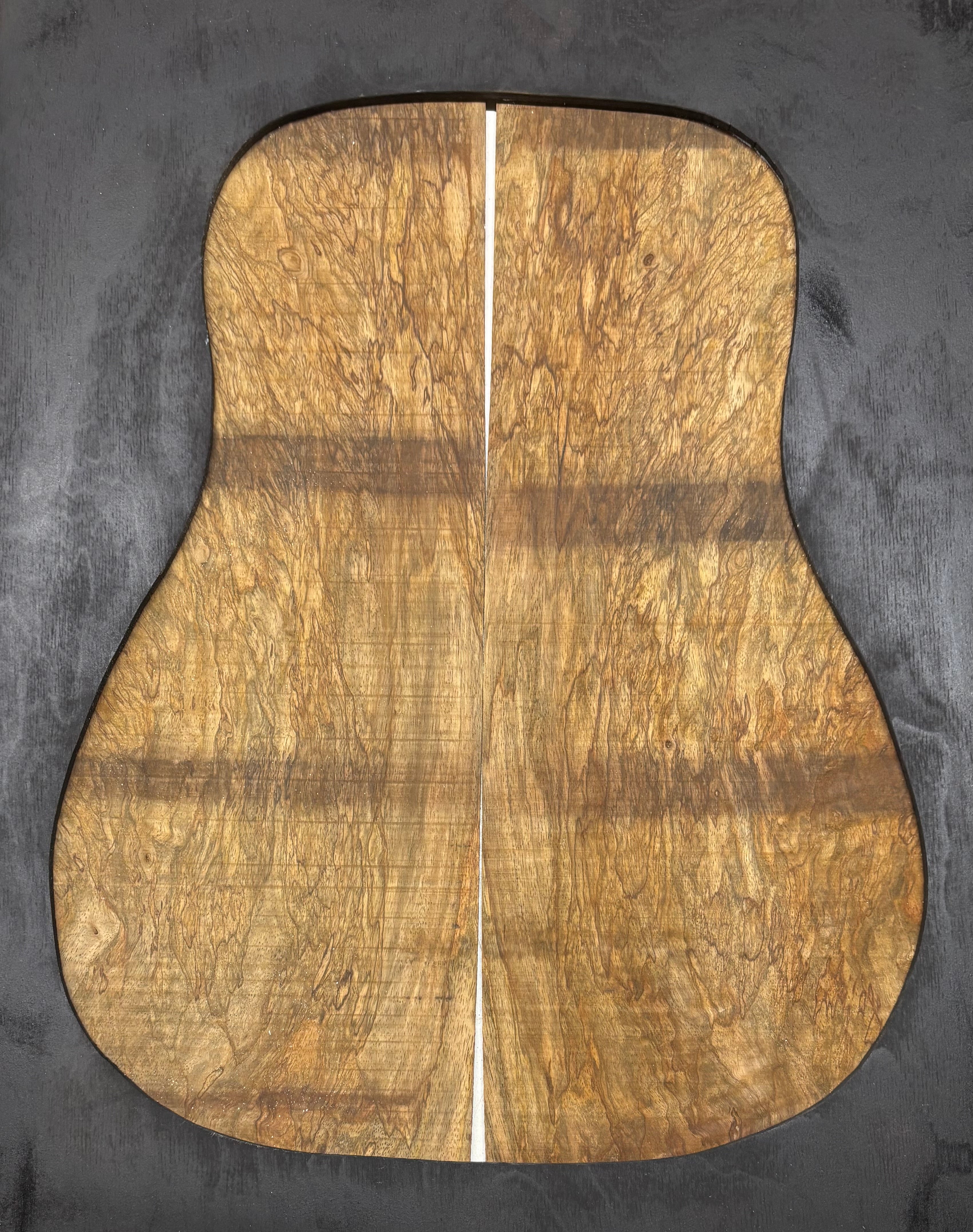 Figured Flame Mango Dreadnought Guitar Back and Side Set #146 - Exotic Wood Zone