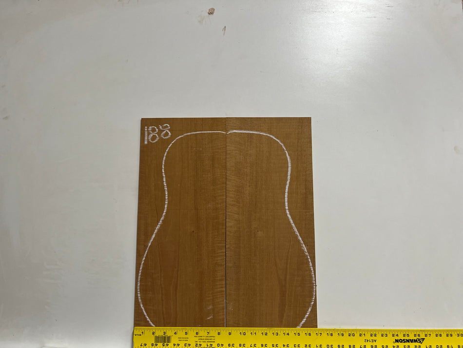 Flame Genuine Mahogany Classical Guitar Back & Side Set #188 - Exotic Wood Zone - Buy online Across USA 