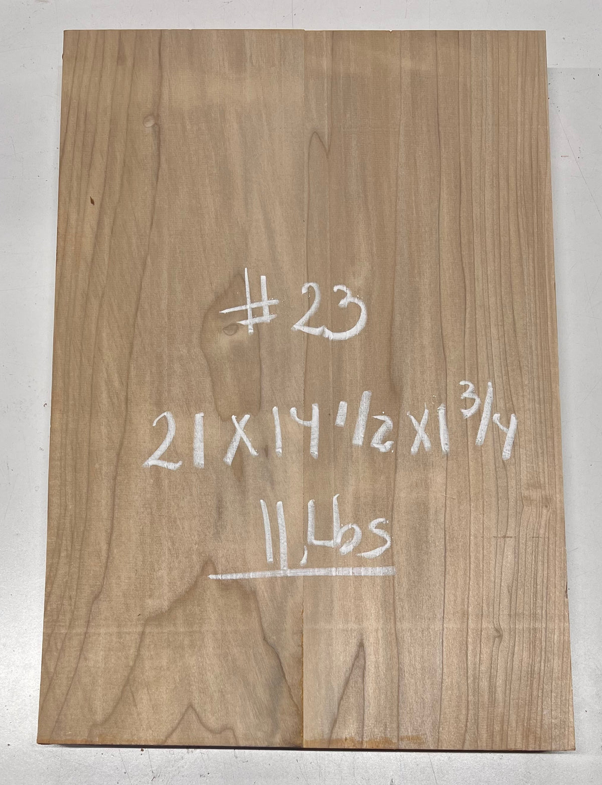 Yellow Poplar Guitar Body Blanks - 21" x 14-1/2" x 1-3/4", 11 Lbs #23 - Exotic Wood Zone - Buy online Across USA 