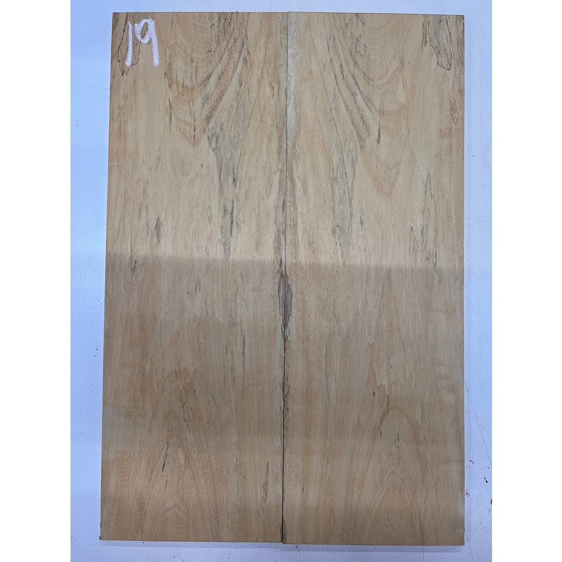 Spalted Tamarind Bookmatched Guitar Drop Tops 21" x 7-1/4" x 1/4" #19 - Exotic Wood Zone - Buy online Across USA 