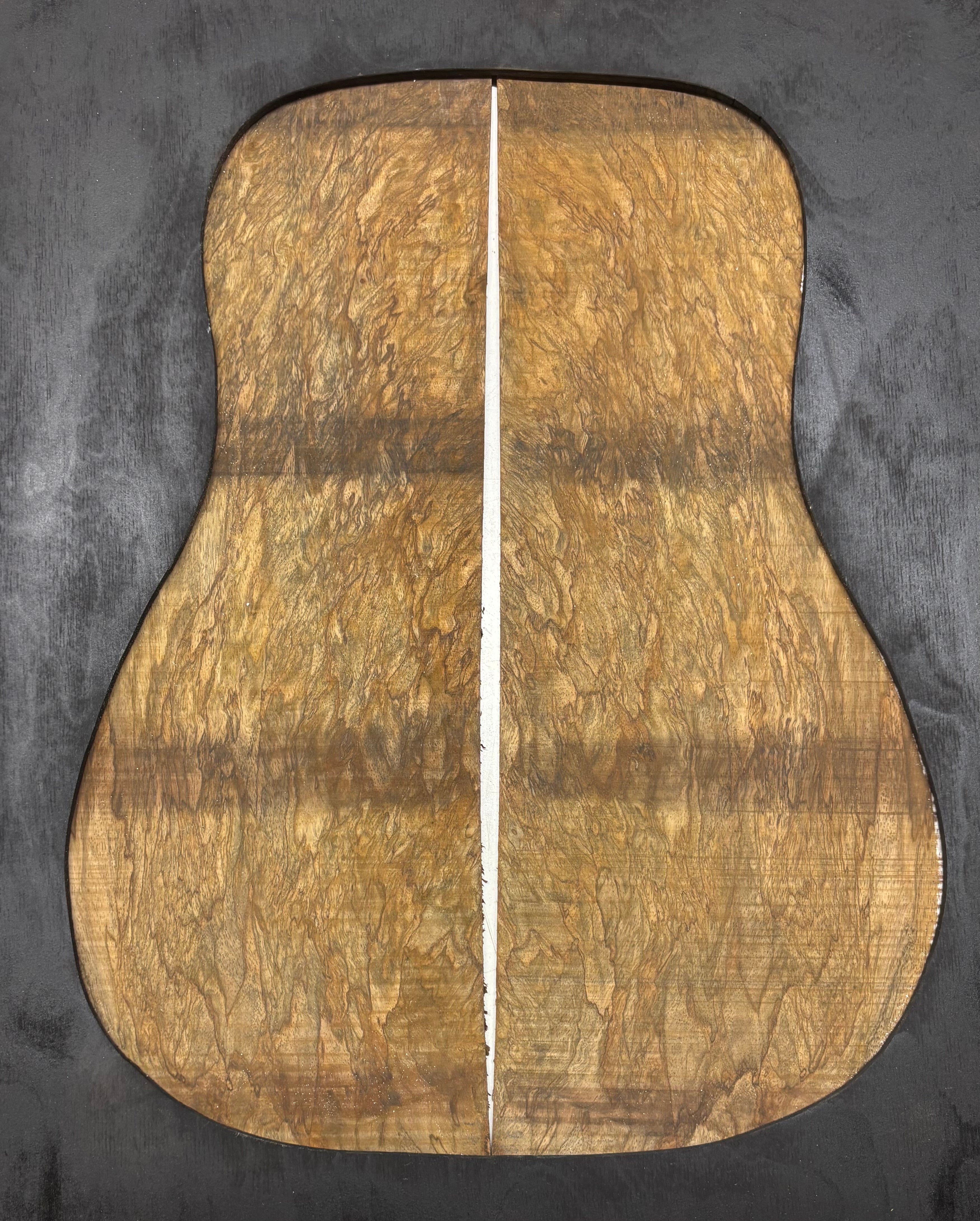 Figured Flame Mango Dreadnought Guitar Back and Side Set #148 - Exotic Wood Zone