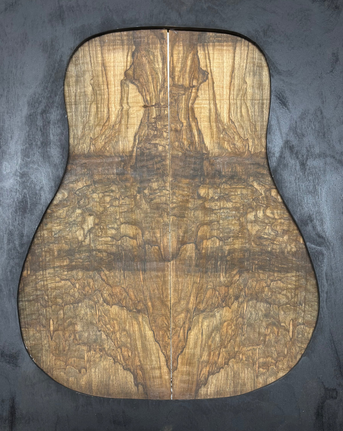 Figured Flame Mango Dreadnought Guitar Back and Side Set #149 - Exotic Wood Zone