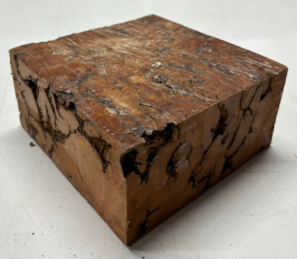 Australian Red Gum Bowl Blank 6-1/2" x 6-1/2" x 3" #230