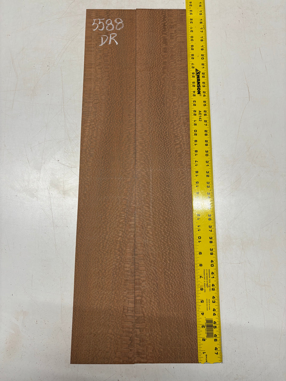 Leopardwood Dreadnought Guitar Side Set 33" x 5-1/8" x 3/16" #5588