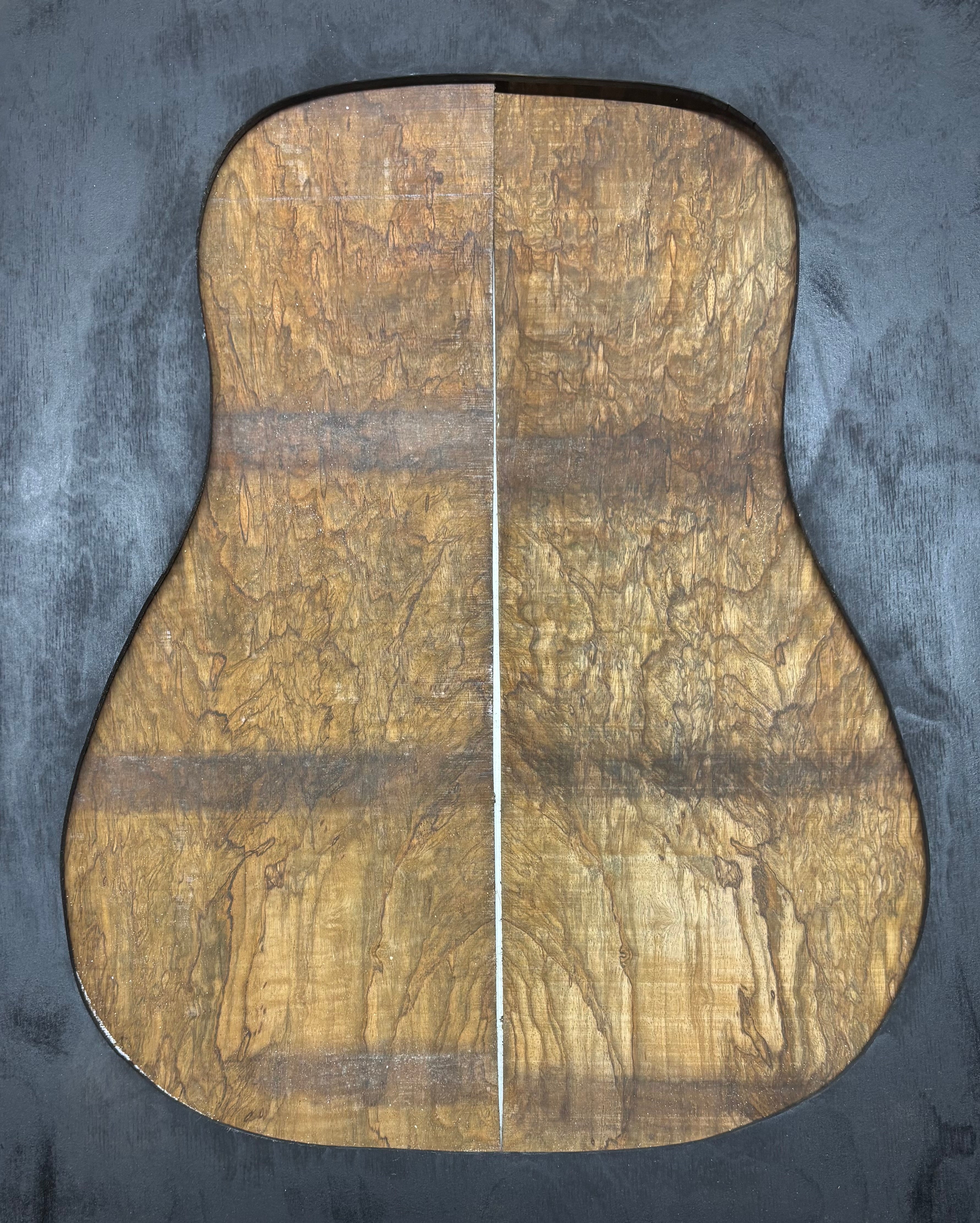 Figured Flame Mango Dreadnought Guitar Back and Side Set #151 - Exotic Wood Zone