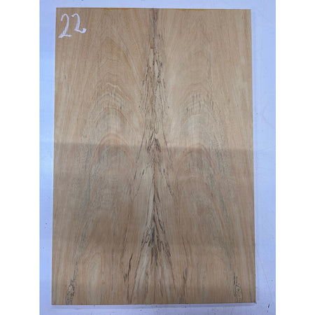 Spalted Tamarind Bookmatched Guitar Drop Tops 21" x 7-1/4" x 1/4" #22 - Exotic Wood Zone - Buy online Across USA 