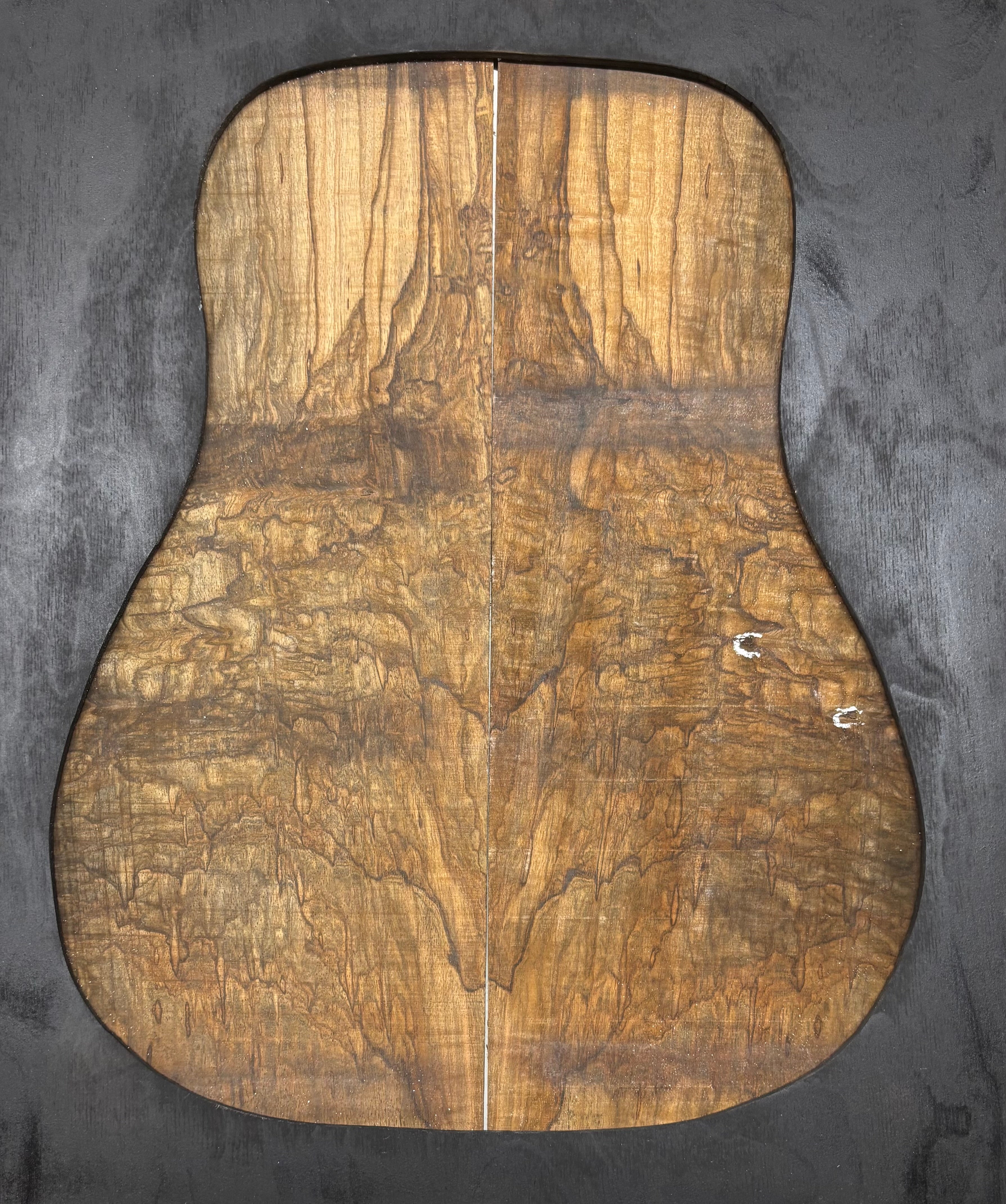 Figured Flame Mango Dreadnought Guitar Back and Side Set #152 - Exotic Wood Zone