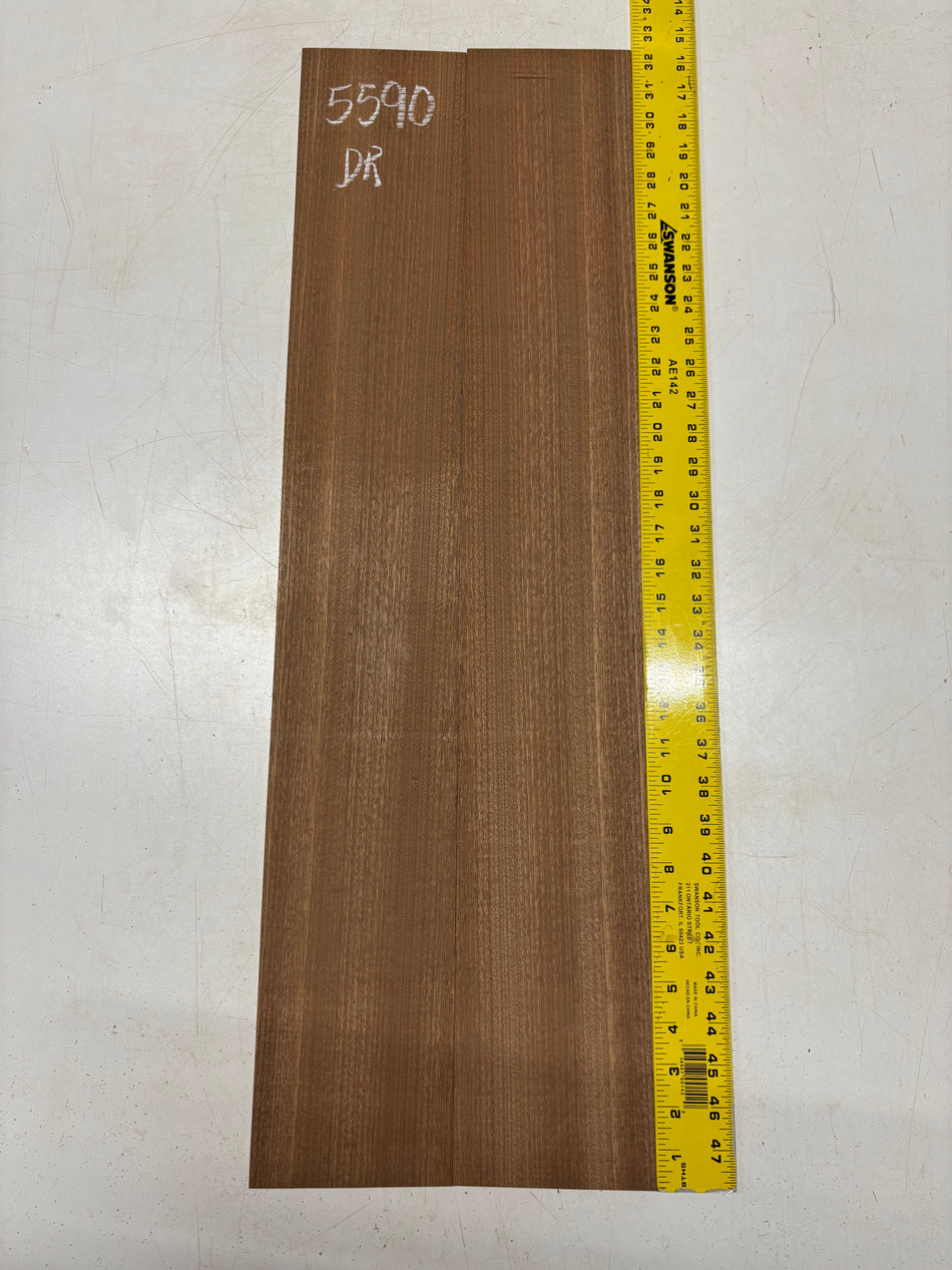 Sapele Dreadnought Guitar Side Set 32" x 5" x 3/16" #5590