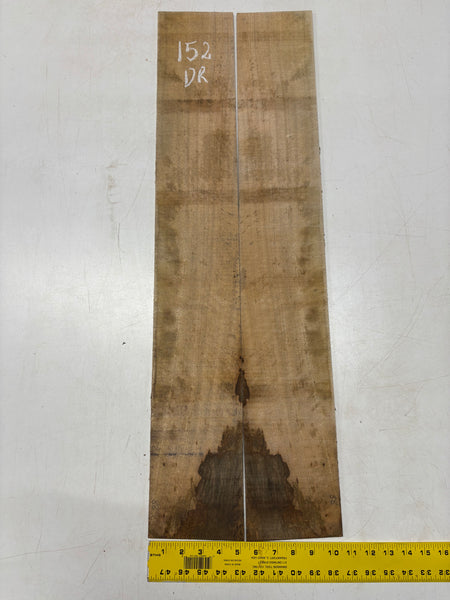 Figured Flame Mango Dreadnought Guitar Back and Side Set #152 - Exotic Wood Zone