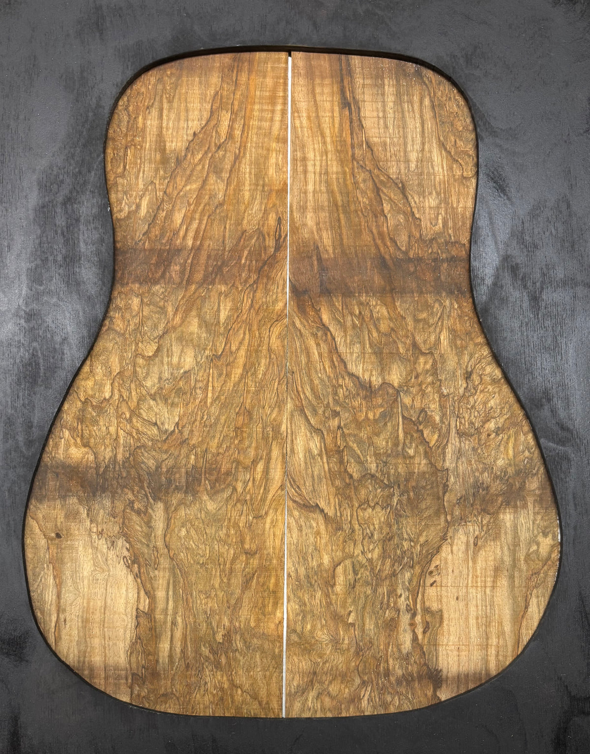 Figured Flame Mango Dreadnought Guitar Back and Side Set #153 - Exotic Wood Zone