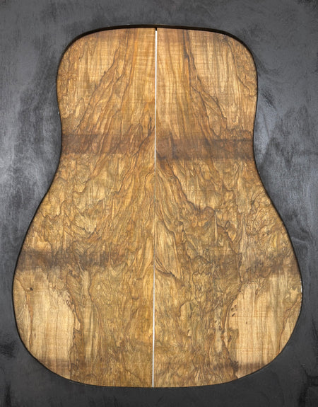 Figured Flame Mango Dreadnought Guitar Back and Side Set #153 - Exotic Wood Zone