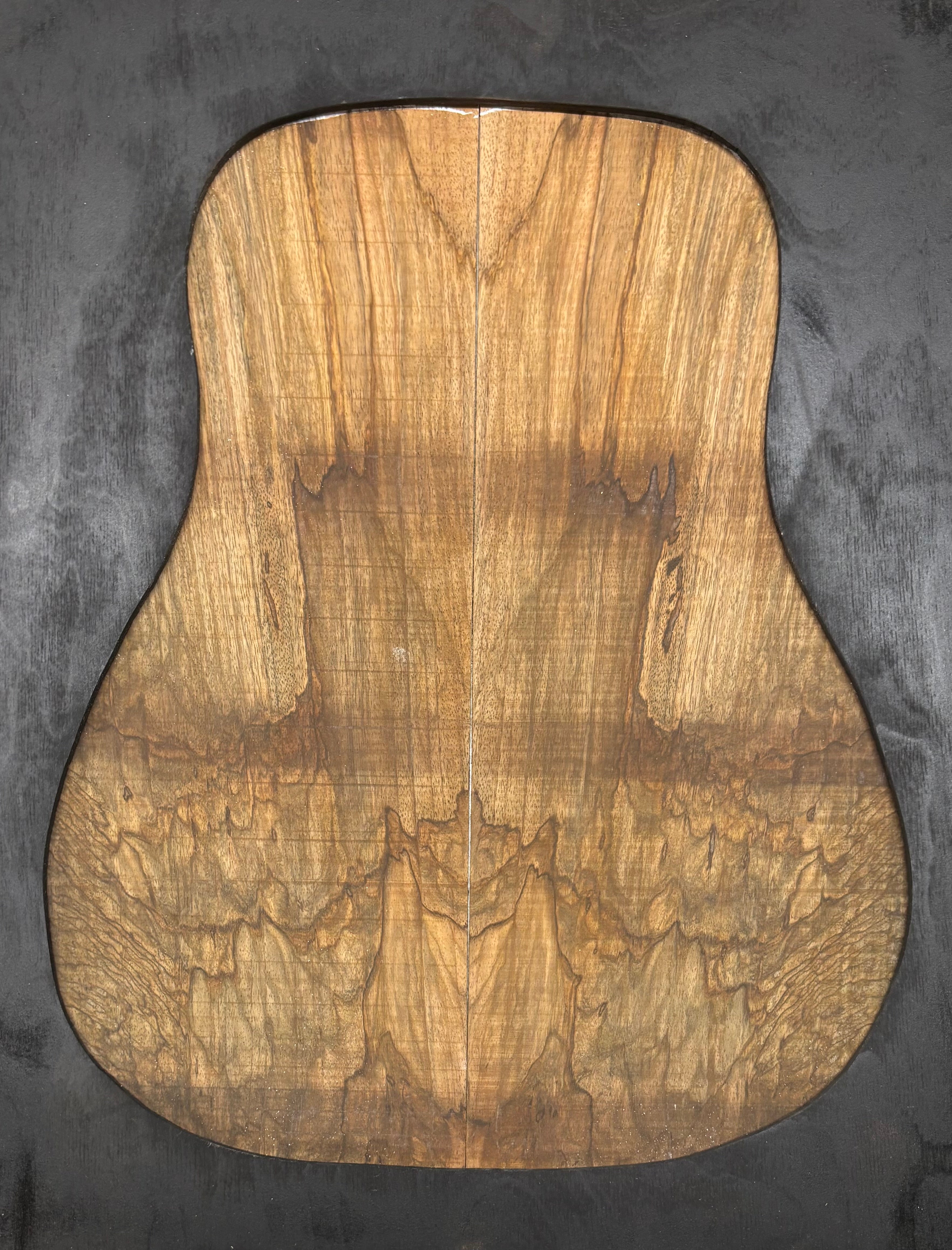 Figured Flame Mango Dreadnought Guitar Back and Side Set #155 - Exotic Wood Zone