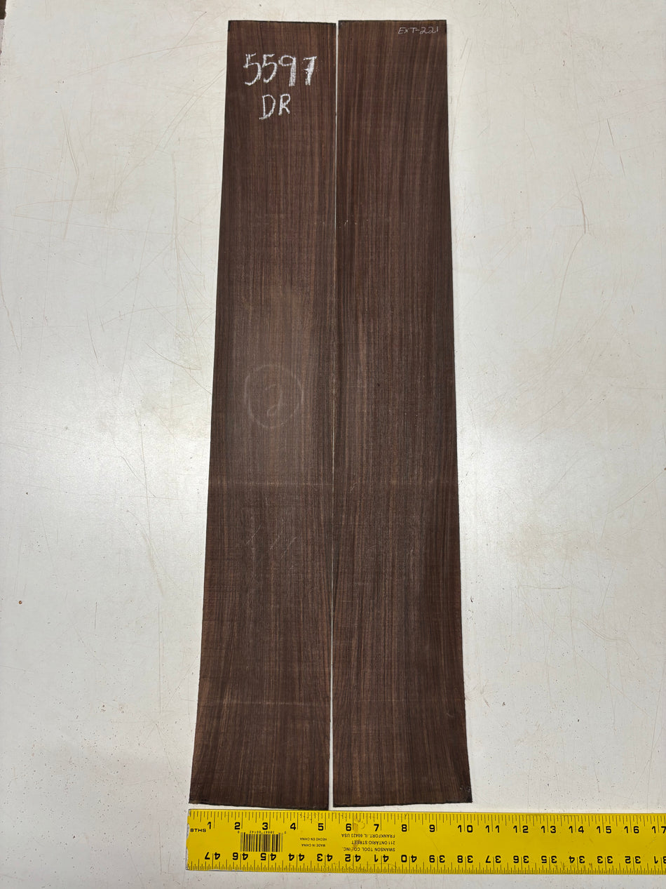 Indian Rosewood Dreadnought Guitar Side Set AAAA Grade 33" x 5" x 3/16" #5597