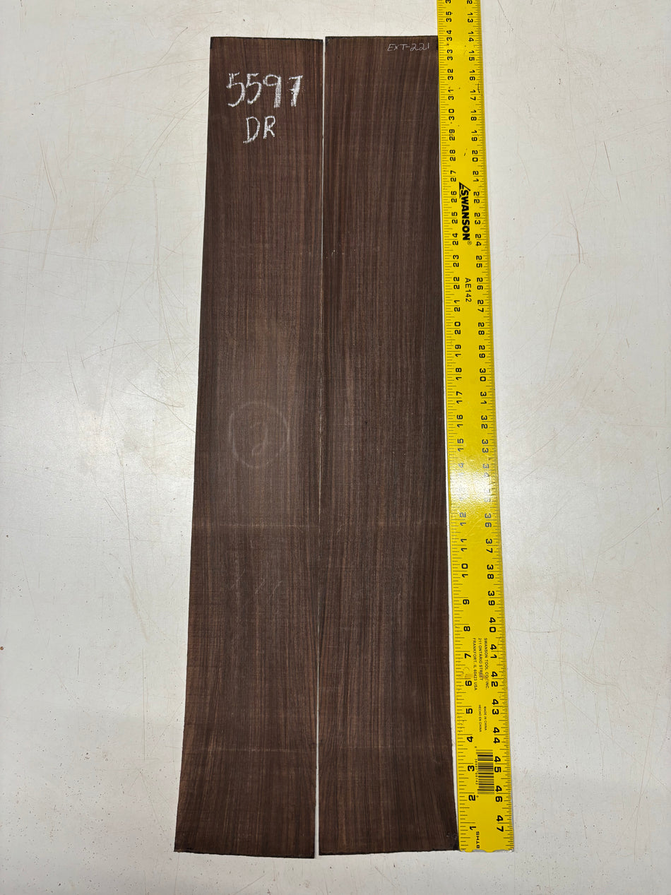 Indian Rosewood Dreadnought Guitar Side Set AAAA Grade 33" x 5" x 3/16" #5597