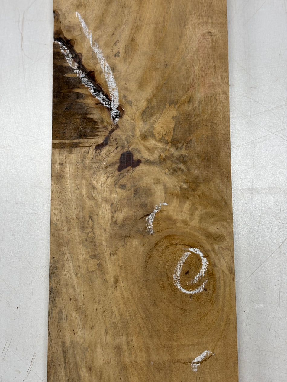 1 Piece Tamarind Lumber Board Blank 24" x 6-1/2" x 7/8"#4932