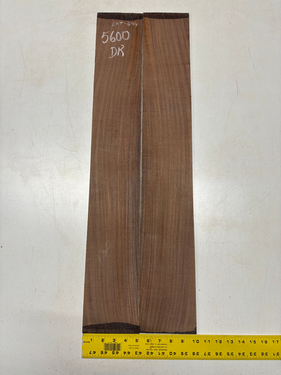 Indian Rosewood Dreadnought Guitar Side Set AAAA Grade 33" x 5" x 3/16" #5600