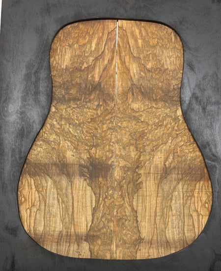 Figured Flame Mango Dreadnought Guitar Back and Side Set #158 - Exotic Wood Zone