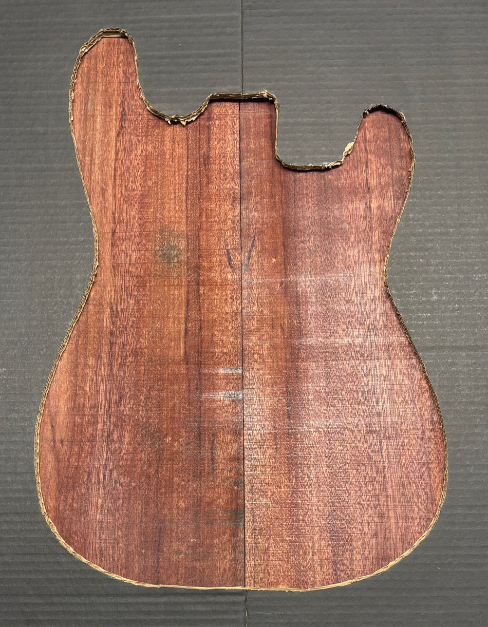 Tapas abatibles para guitarra Bocote Bookmatched 21" x 7" x 1/4"