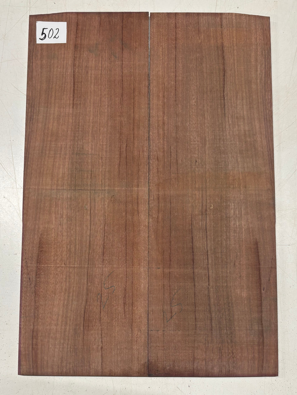 Tapas abatibles para guitarra Bocote Bookmatched 21" x 7" x 1/4"