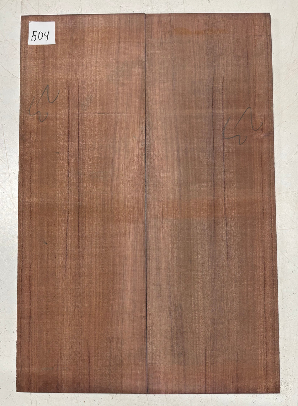 Tapas abatibles para guitarra Bocote Bookmatched 21" x 7" x 1/4"