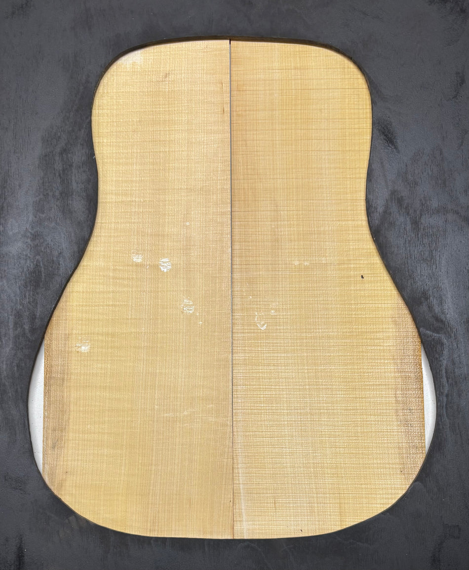 Flame Hard Maple Classical Guitar Back and Side Set #2005