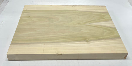 Yellow Poplar Guitar Body Blanks - 21" x 14" x 1-3/4", 11 Lbs #32 - Exotic Wood Zone - Buy online Across USA 