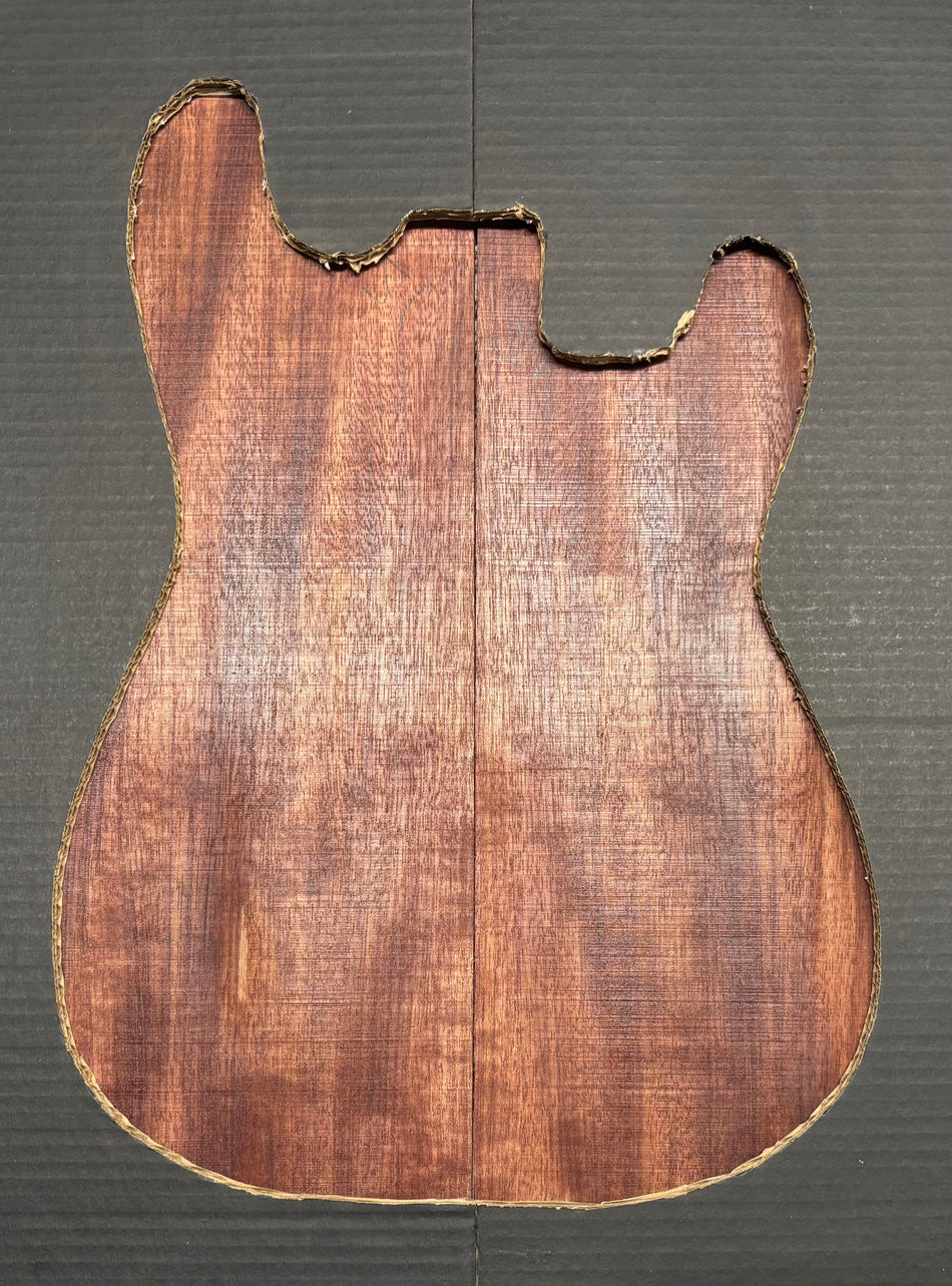 Purpleheart Guitar Drop Top 22" x 7-1/2" x 3/8" #506