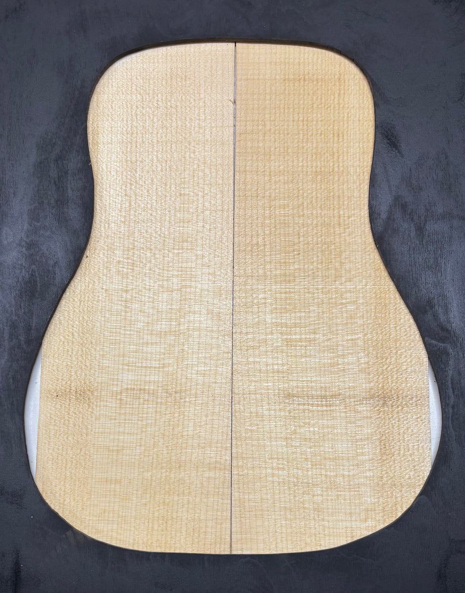 Flame Hard Maple Classical Guitar Back and Side Set #2006