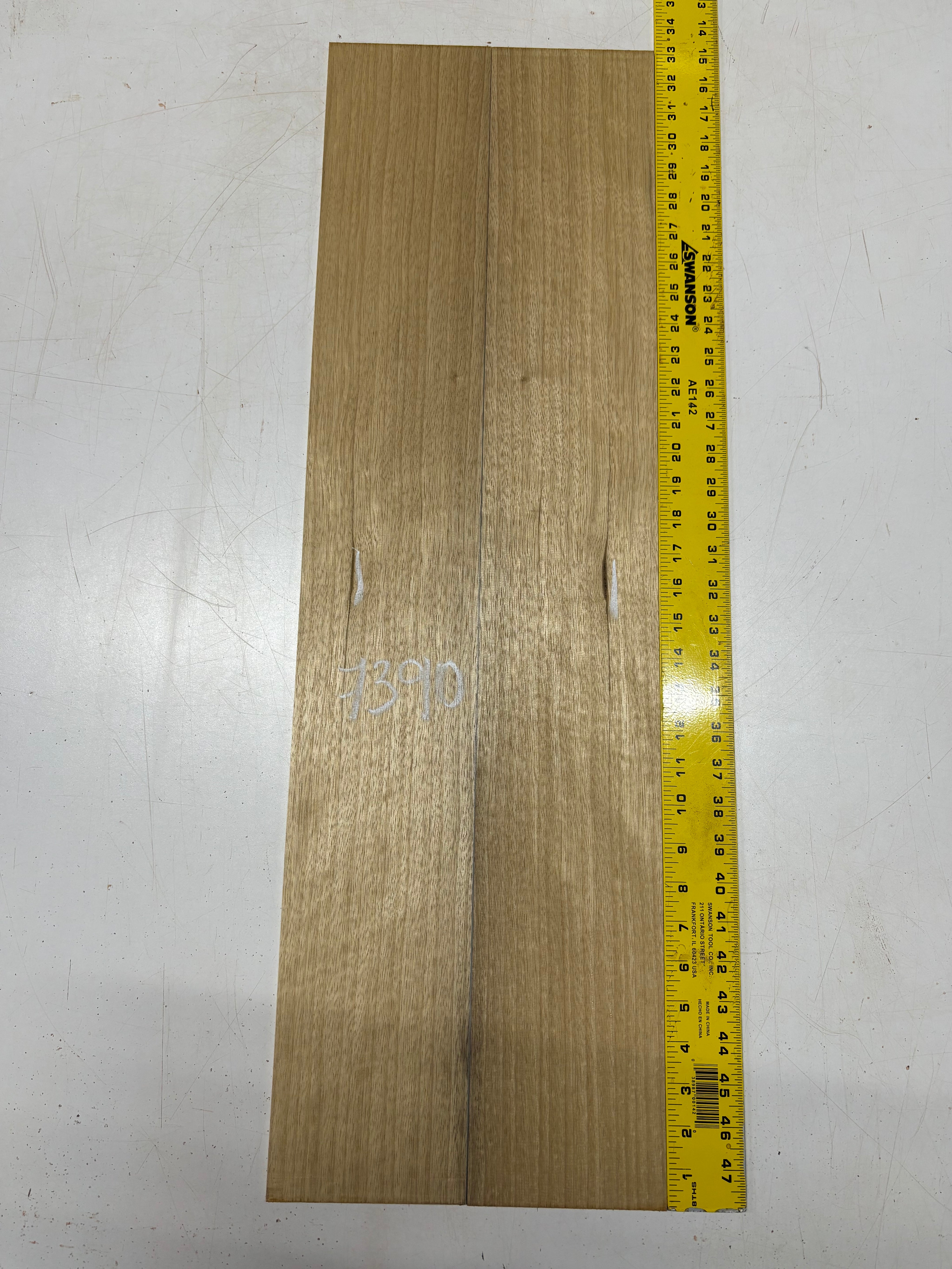 Black Limba Dreadnought Guitar Side Set  33"x5"x3/16" #7390 - Exotic Wood Zone