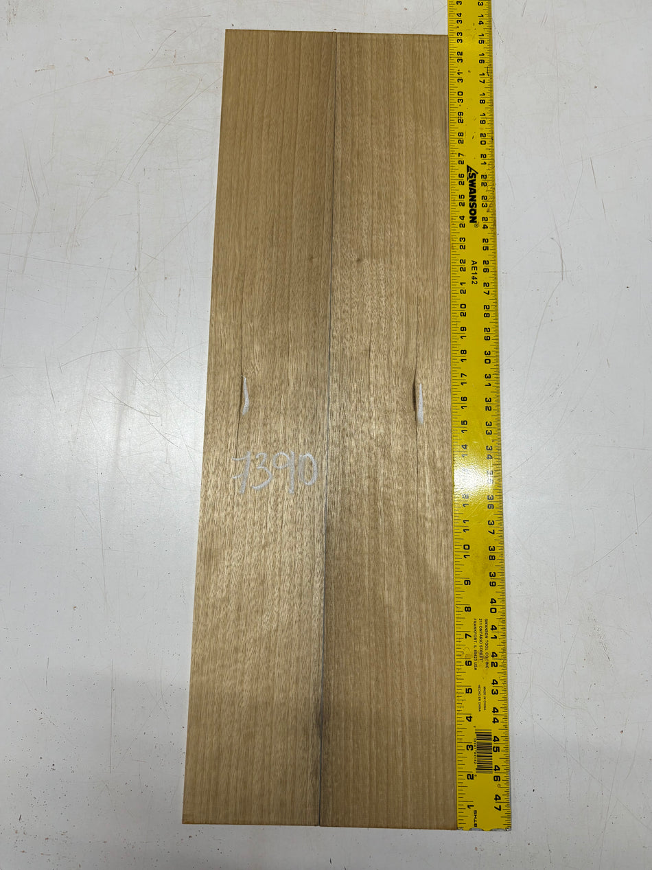 Black Limba Dreadnought Guitar Side Set  33"x5"x3/16" #7390 - Exotic Wood Zone