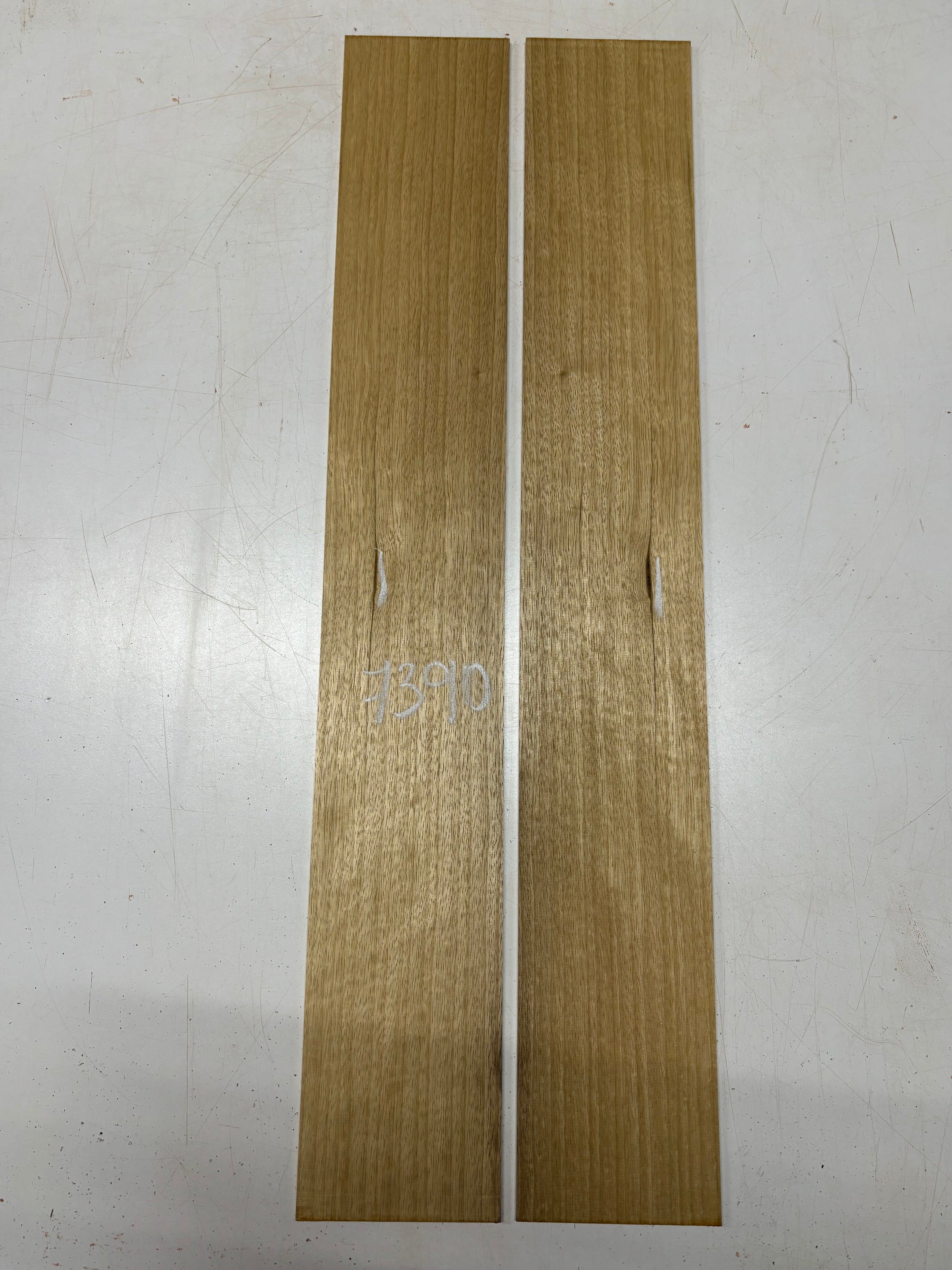 Black Limba Dreadnought Guitar Side Set  33"x5"x3/16" #7390 - Exotic Wood Zone