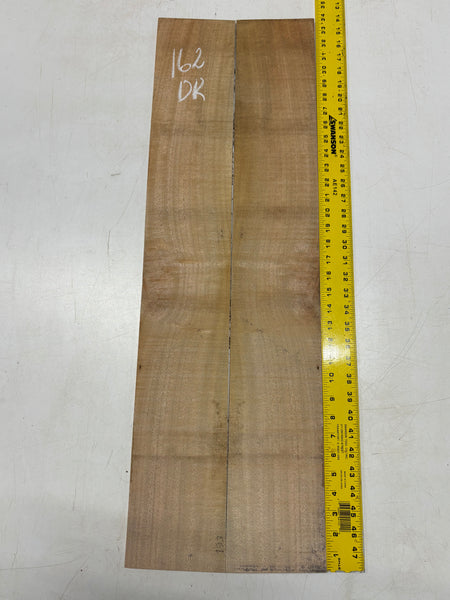 Figured Flame Mango Dreadnought Guitar Back and Side Set #162 - Exotic Wood Zone