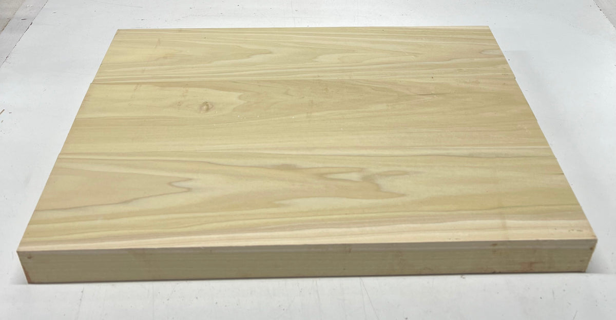 Yellow Poplar Guitar Body Blanks - 21" x 14-1/2" x 1-3/4", 10 Lbs #33 - Exotic Wood Zone - Buy online Across USA 