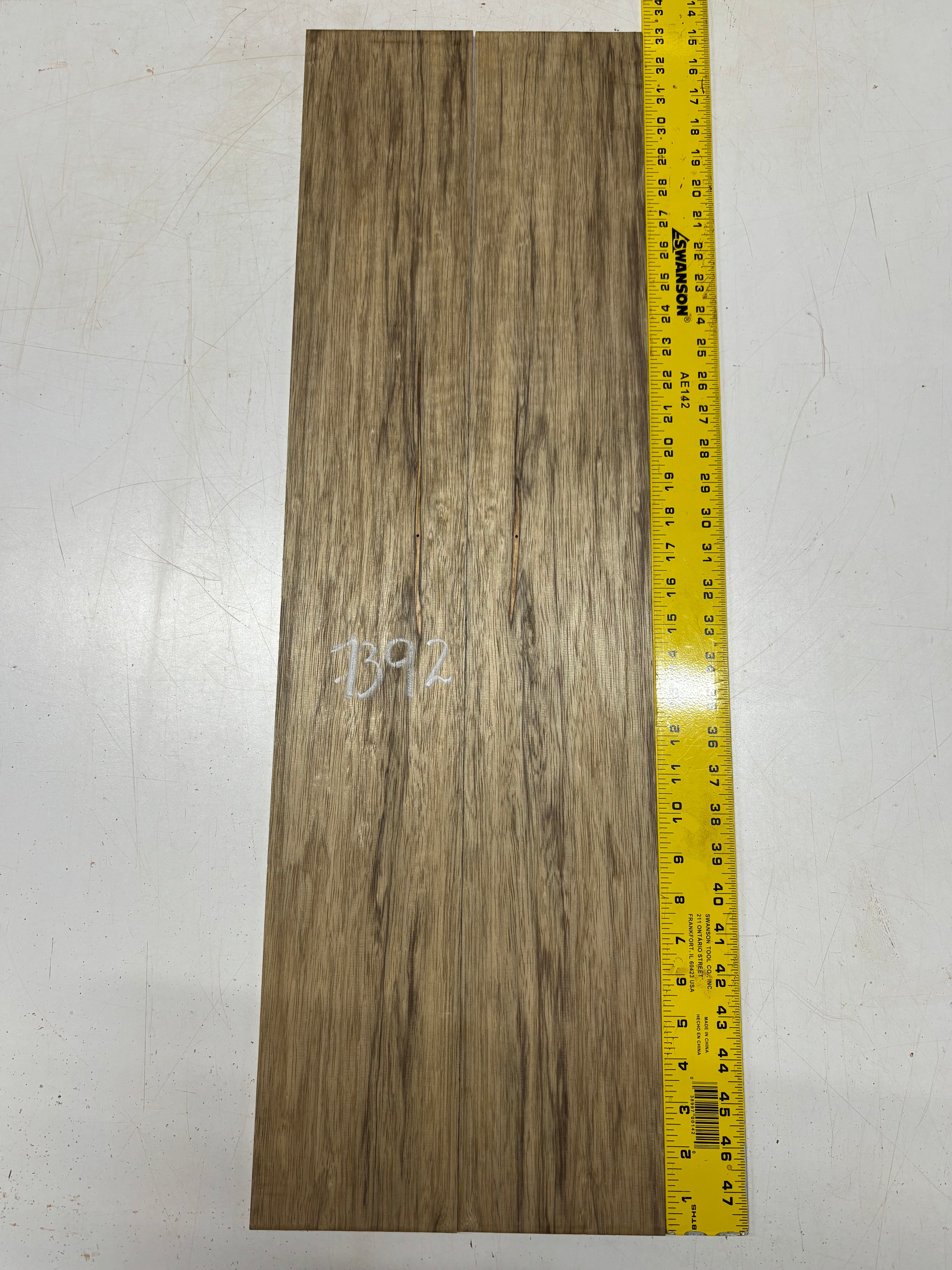 Black Limba Dreadnought Guitar Side Set  33"x5"x3/16" #7392 - Exotic Wood Zone