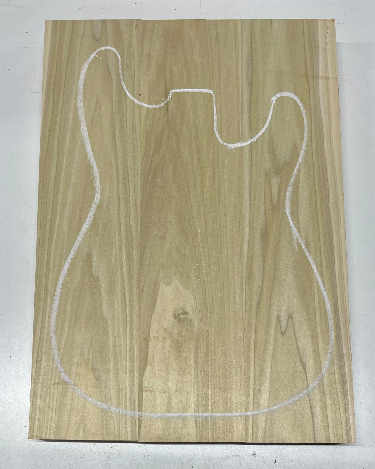 Yellow Poplar Guitar Body Blanks - 21" x 14-1/2" x 1-3/4", 10 Lbs #33 - Exotic Wood Zone - Buy online Across USA 